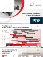 Road Noise Analysis Using VI NVHSim