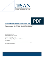 Ensayo La Familia Como Base y Piedra Angular de La Sociedad. Terminado