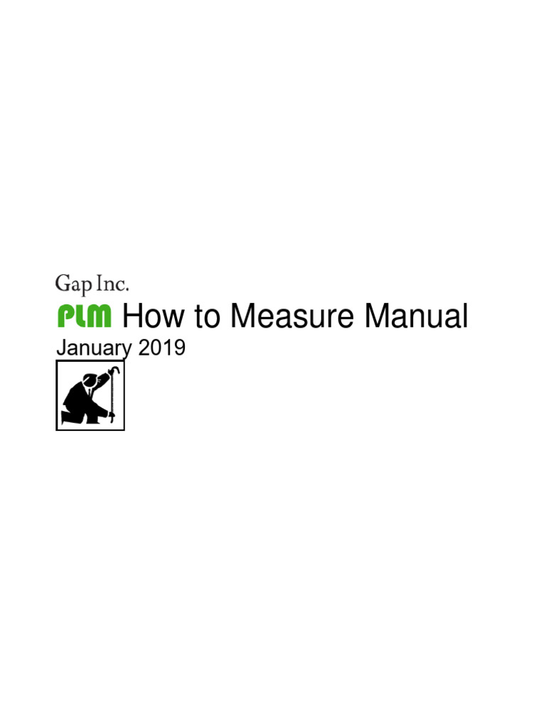 Comprehensive Measuring Guidelines Manual | PDF | Seam (Sewing) | Clothing