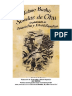 Sendas de Oku. Octavio Paz