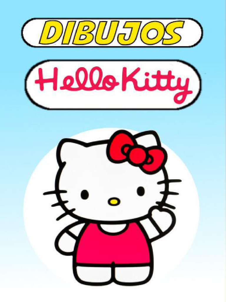 Hello Kitty para Colorear PDF | PDF