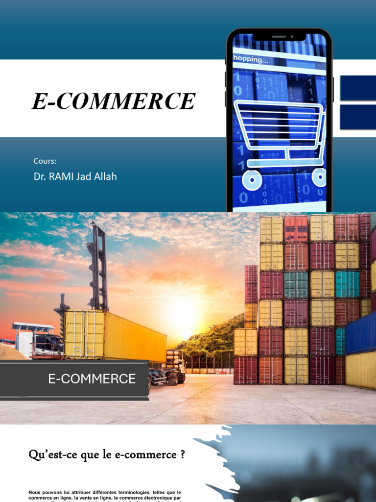Introduction au e-commerce en ligne | PDF | Commerce électronique ...