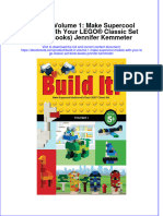 Ebook Build It Volume 1 Make Supercool Models With Your Lego Classic Set Brick Books Jennifer Kemmeter Online PDF All Chapter