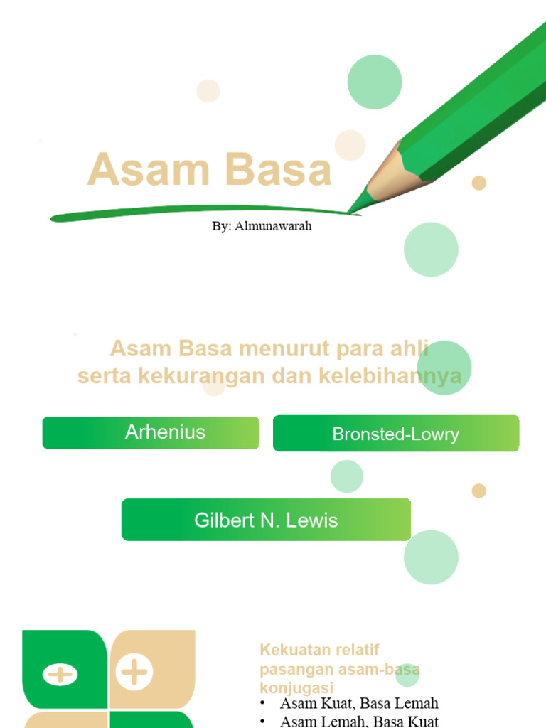 Analisis Kekuatan Asam Basa | PDF | Career & Growth | Business