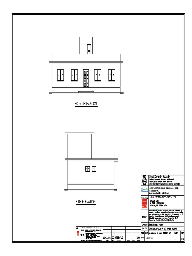 Staff Quarter-Bhudhiganga, Bajura Sheet3 | PDF | Technology & Engineering