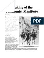 The Making of the Communist Manifesto