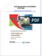 Ebook Cad Cam and Automation 2Nd Edition R B Patil Online PDF All Chapter