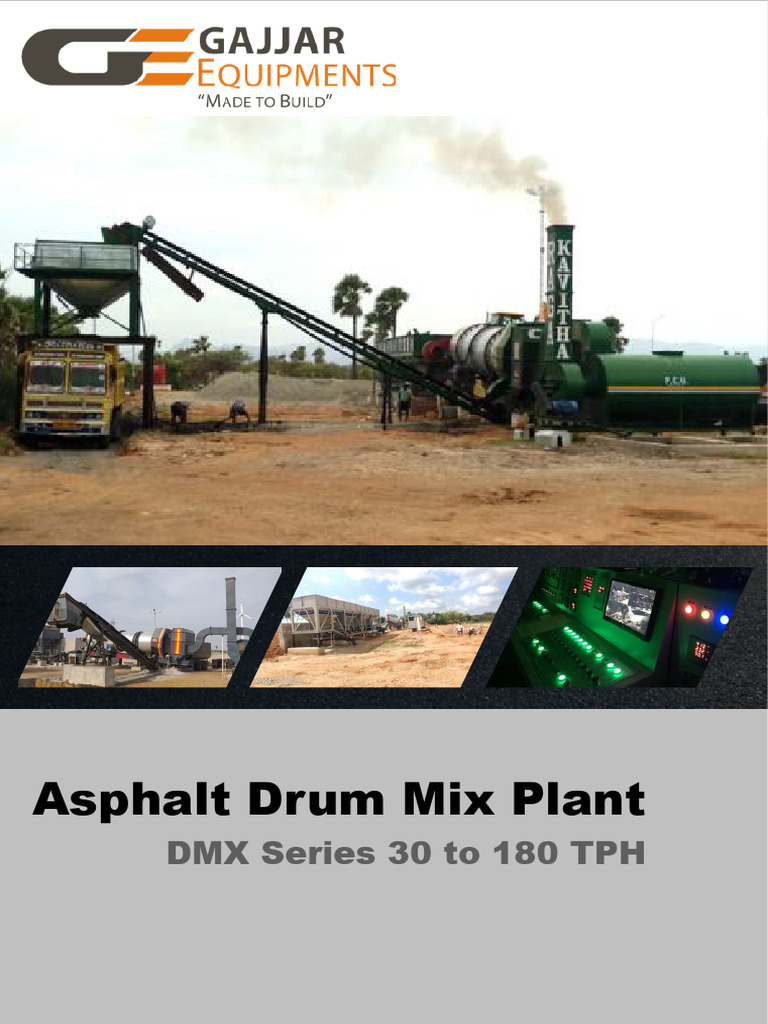 Advanced Asphalt Drum Mix Plant Solutions | PDF | Mechanical Engineering