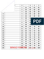 Bingo Yapero