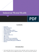 Industrial Mental Health