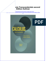Ebook Calculus Early Transcendentals Second Edition Sullivan Online PDF All Chapter