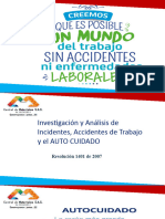 Presentacion Accidentes Laborales - Examen Ocupacional