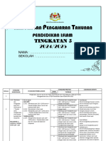 RPT form 5 PENDIDIKAN ISLAM TAHUN 2024-2025