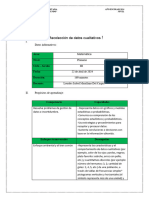 S. Aprendizaje - Recolección - de - Datos - Cualitativo - 3er - Grado - Primaria