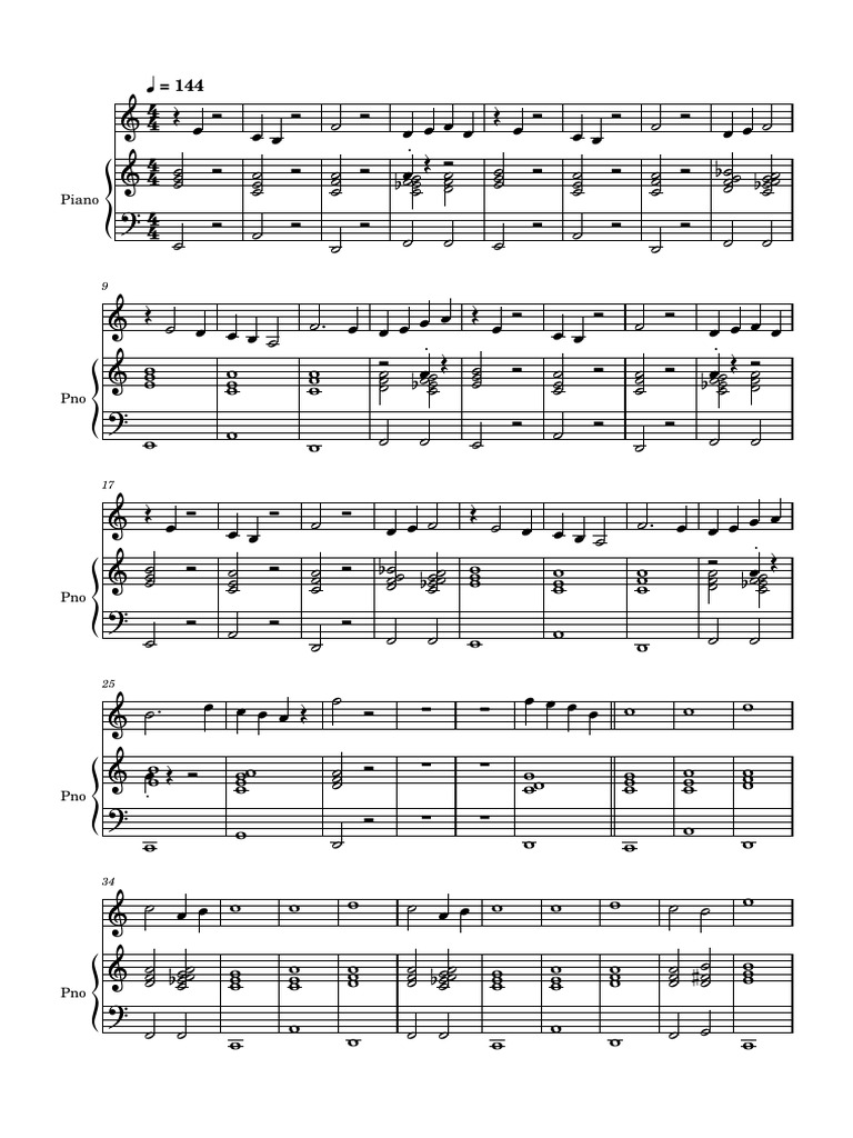 Nova Música - Base Harmonica | PDF