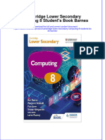 Download Cambridge Lower Secondary Computing 8 Students Book Barnes online ebook  texxtbook full chapter pdf 