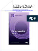 Ebook Carbohydrates 2018 Amelia Pilar Rauter Editor Nuno Manuel Xavier Editor Online PDF All Chapter