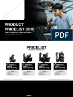 IDR Pratter Pricelist 2024