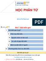 Bài 7. Đột biến gen