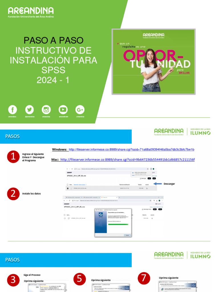 Paso a paso para la instalaci n del spss 2024 1 pdf