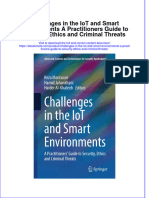 Ebook Challenges in The Iot and Smart Environments A Practitioners Guide To Security Ethics and Criminal Threats Online PDF All Chapter