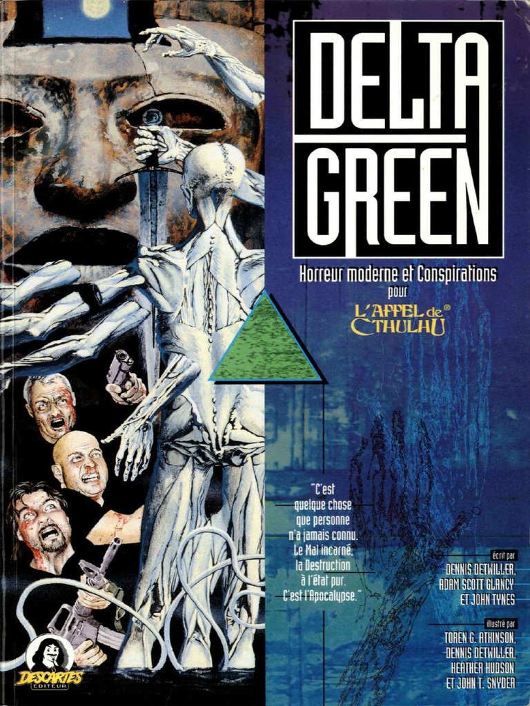 L'APPEL DE CTHULHU – Delta Green: Eyes Only – Livre Jeu De Rôle Sans Détour