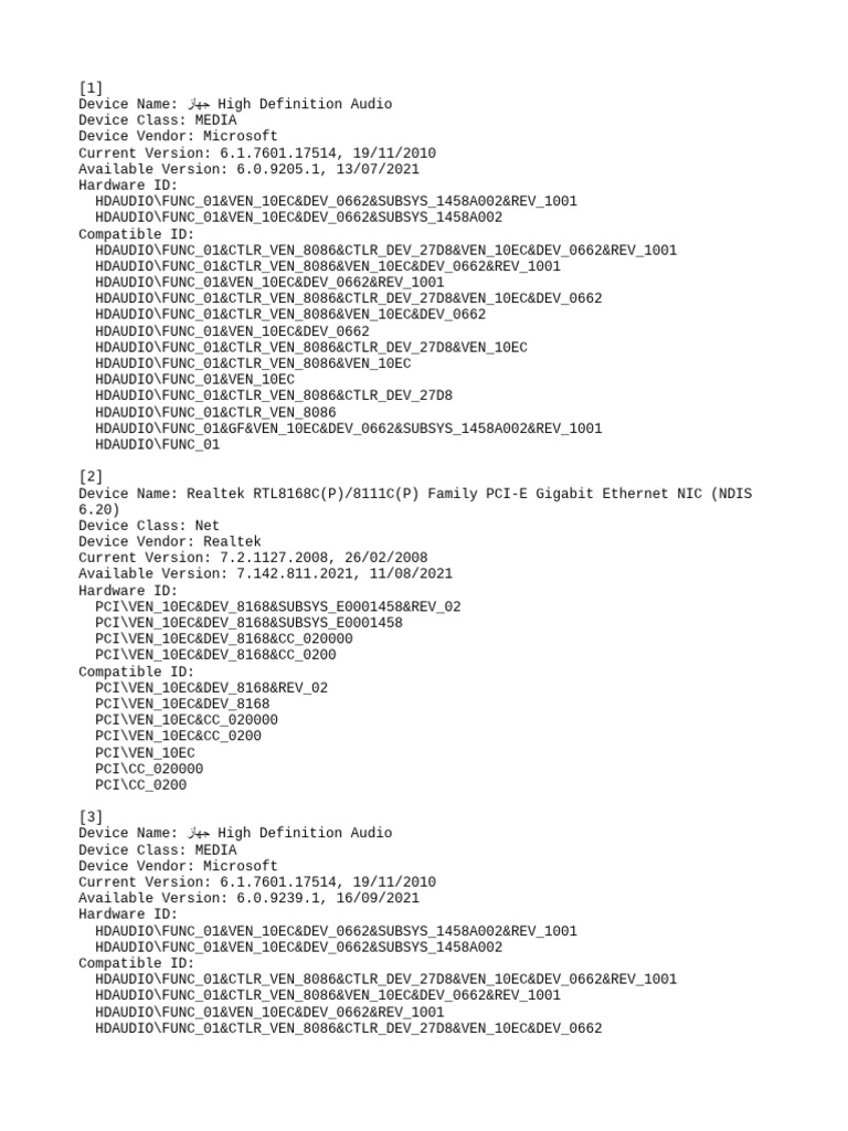 Driver booster export list pdf device driver usb