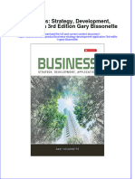 Ebook Business Strategy Development Application 3Rd Edition Gary Bissonette Online PDF All Chapter