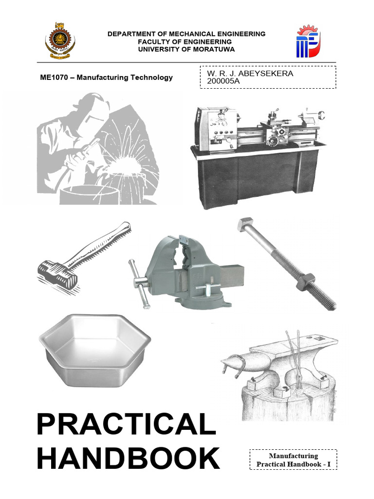 Practicals Hand Book 2022 | PDF | Welding | Construction