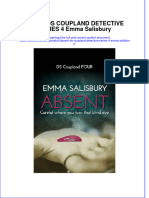 Ebook Absent Ds Coupland Detective Series 4 Emma Salisbury Online PDF All Chapter