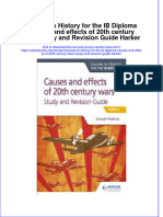 Ebook Access To History For The Ib Diploma Causes and Effects of 20Th Century Wars Study and Revision Guide Harker Online PDF All Chapter