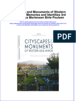 Cityscapes and Monuments of Western Asia Minor Memories and Identities 3rd Edition Eva Mortensen Birte Poulsen