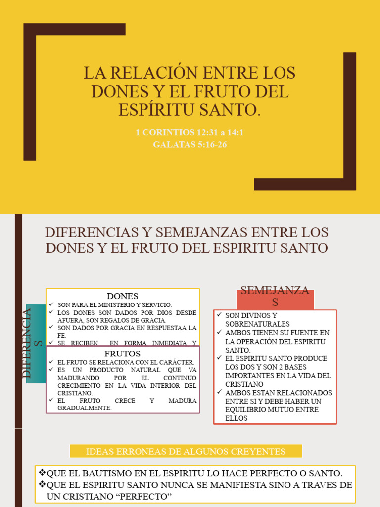 El Fruto Del Es | PDF | espíritu Santo | Fruto Del Espiritu Santo