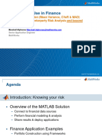 Portfolio Risk Management Matlab