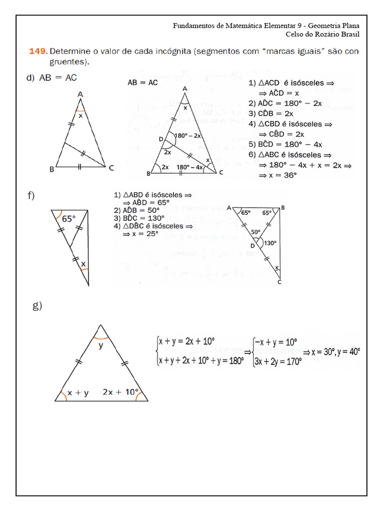Fundamentos De Matemática Elementar Volume 9 Celso Brasil Pdf