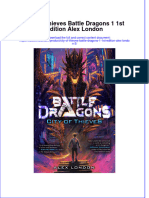 Ebook City of Thieves Battle Dragons 1 1St Edition Alex London 3 Online PDF All Chapter