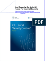 Ebook Cis Critical Security Controls 8Th Edition Center For Internet Security Online PDF All Chapter