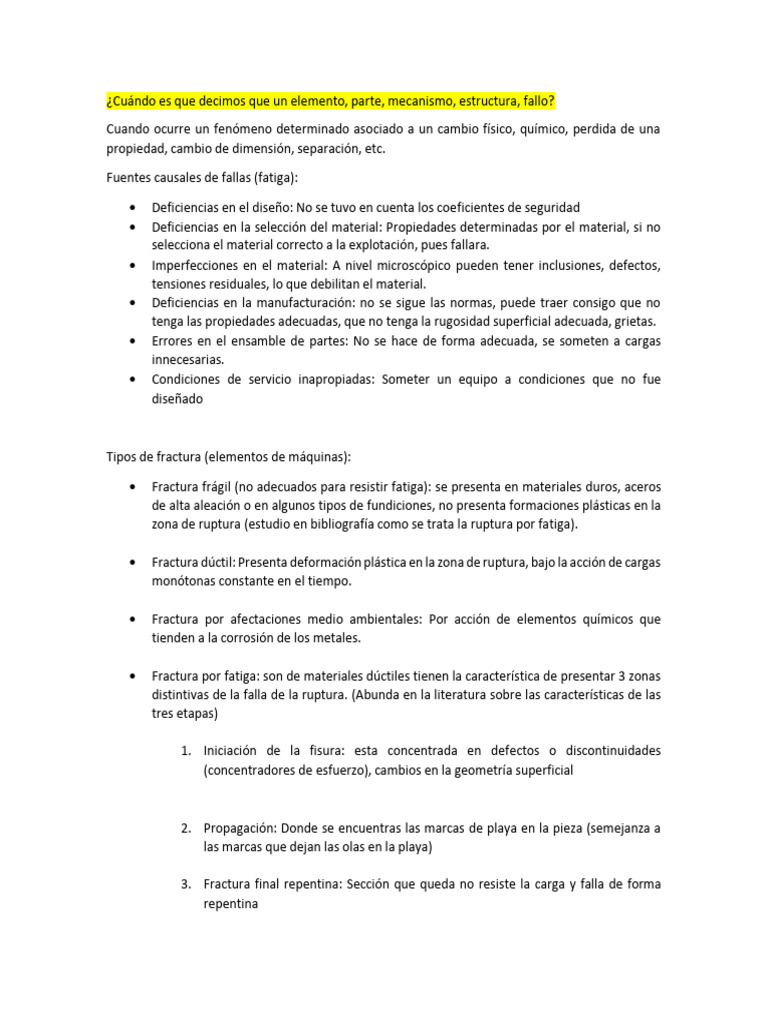 Marcas de Playa en Fractura por Fatiga | PDF | Fractura | Fatiga (material)
