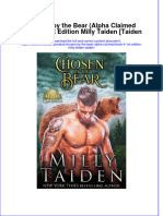 Ebook Chosen by The Bear Alpha Claimed Book 4 1St Edition Milly Taiden Taiden Online PDF All Chapter