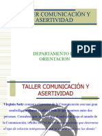 Taller Comunicacion y Asertividad (Feb.2003)