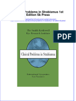 Clinical Problems in Strabismus 1St Edition SK Press Online Ebook Texxtbook Full Chapter PDF