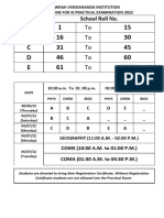 Xi Practical 2022