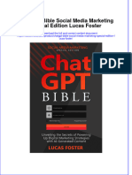 Chatgpt Bible Social Media Marketing Special Edition Lucas Foster Online Ebook Texxtbook Full Chapter PDF