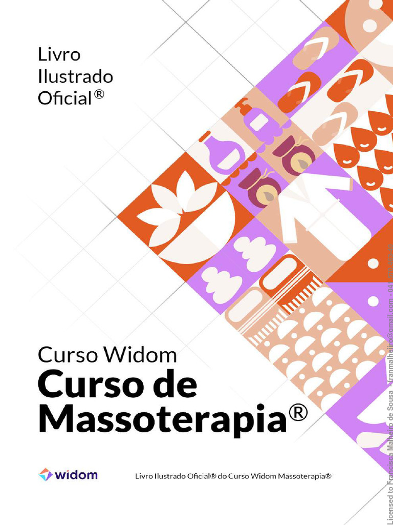 50% Do Livro Ilustrado Oficial Do Curso Widom Massoterapia | PDF ...