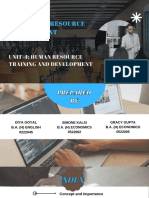 HRD PPT Human Resource Training and Development