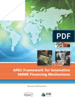 2014 APEC Framework For Innovative SMME Financing Mechanisms Min