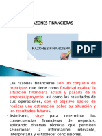 RAZONES FINANCIERAS