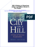 Ebook City On A Hill A History of American Exceptionalism 1St Edition Abram C Van Engen Online PDF All Chapter