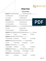 Chuyên Đề 2 - Tenses (Sách Nền Tảng - Blue Book) OTTHPTQG