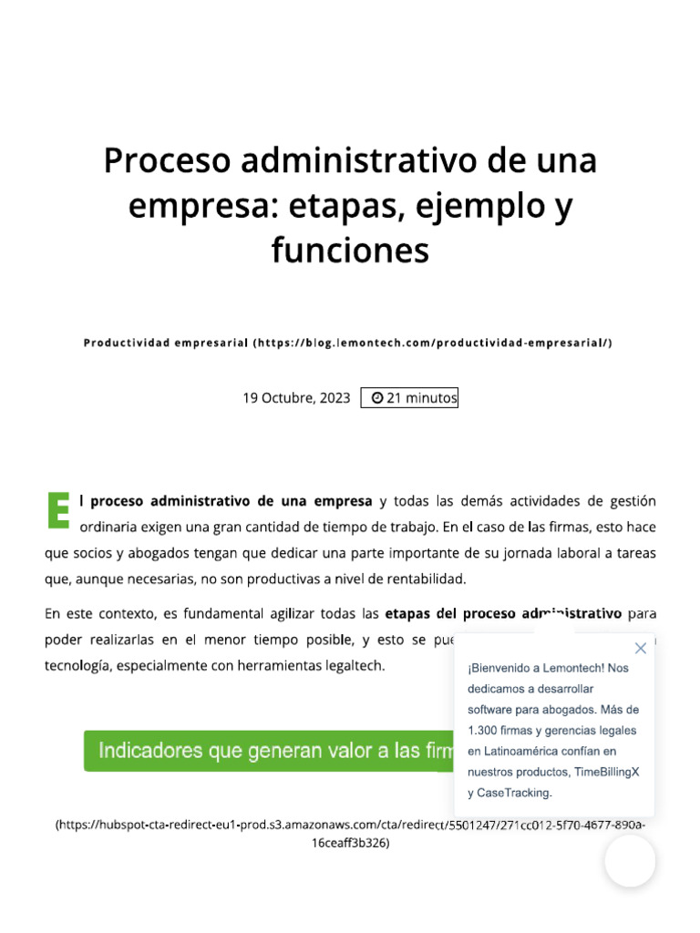 Proceso administrativo de una empresa_ etapas, ejemplo y funciones ...